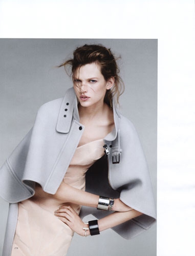 Bette Franke for Vogue UK August 2013 photographer Paul Wetherell 