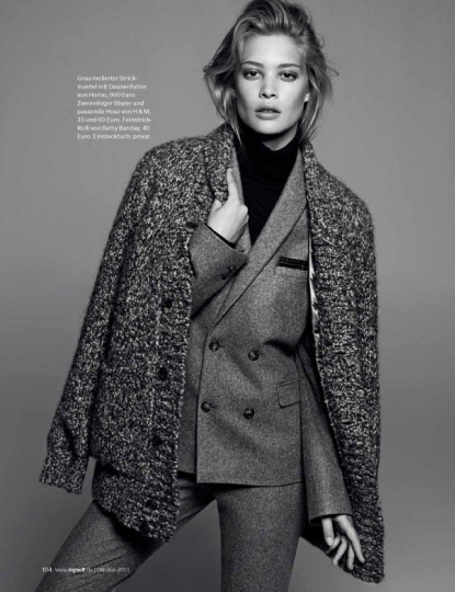 Rianne Haspels for Myself German September 2013 photographer Tobias Lundkvist 