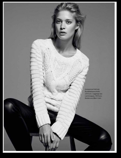 Rianne Haspels for Myself German September 2013 photographer Tobias Lundkvist 