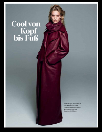 Rianne Haspels for Myself German September 2013 photographer Tobias Lundkvist 